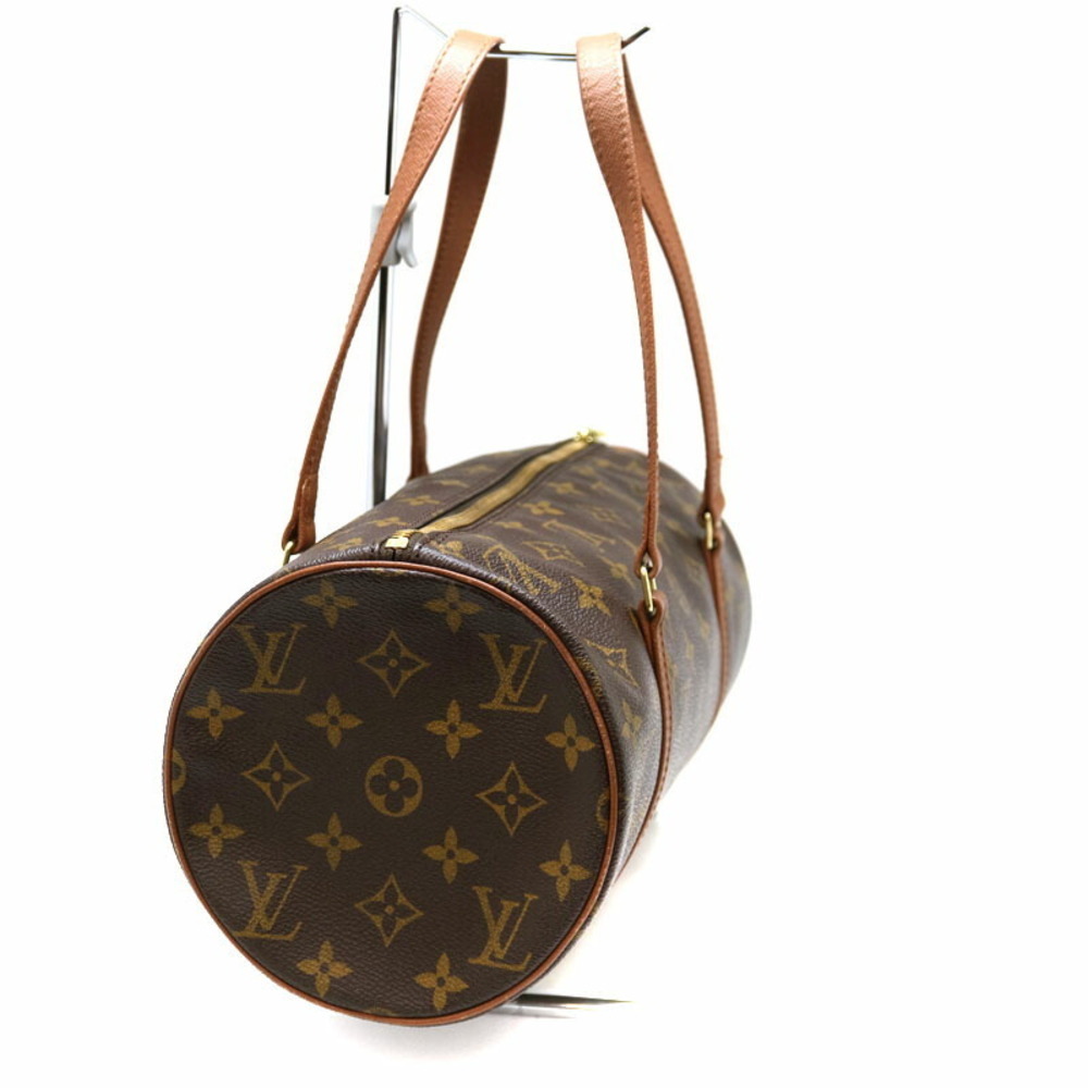 LOUIS VUITTON Papillon Handbag Monogram Canvas Brown LV - Picture 5 of 6